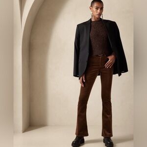 LIKE NEW- Banana Republic Velvet flare jeans